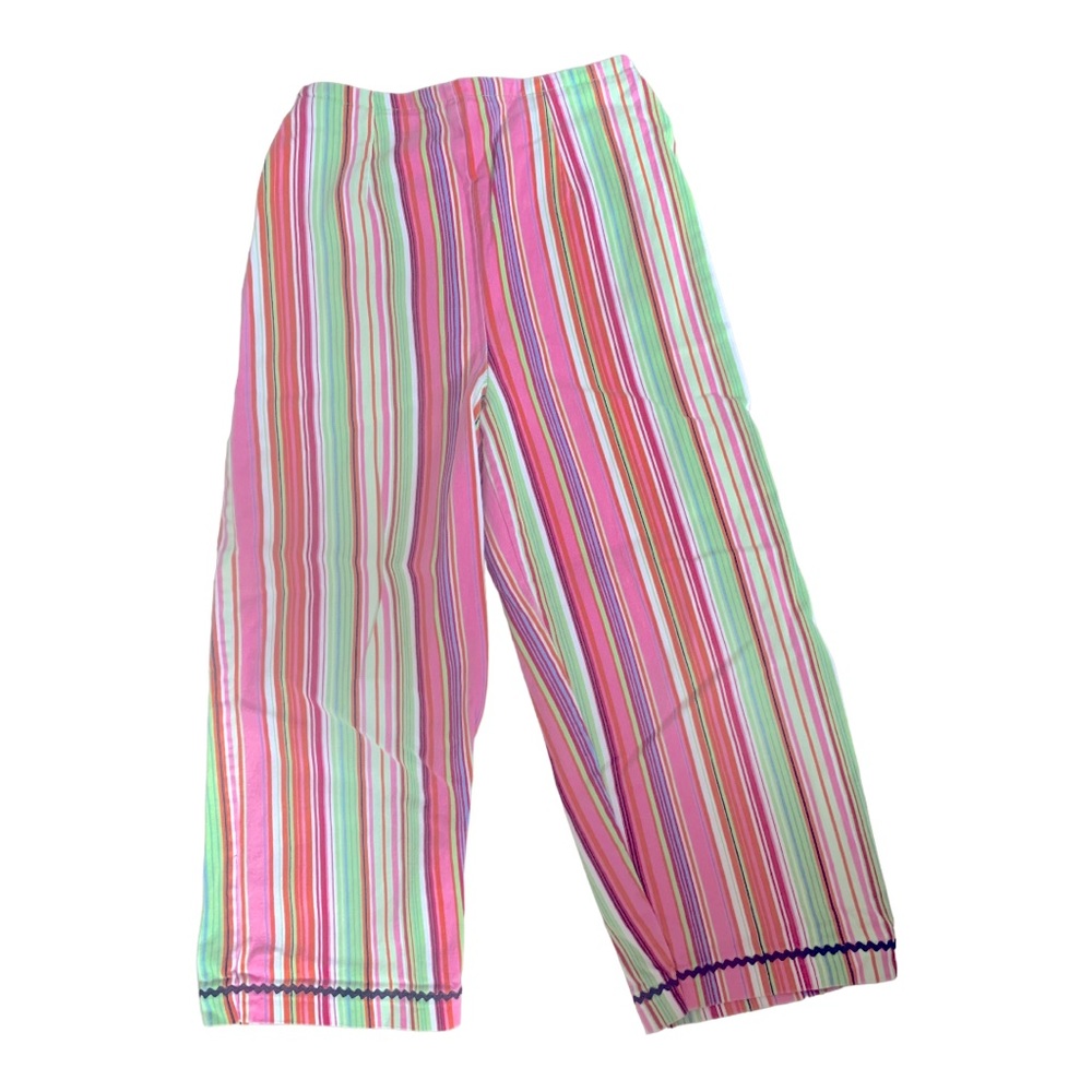 CHEZ AMI by PATSY AIKEN Vintage Boutique Preppy Striped Pants - Size 7